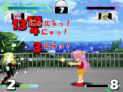второй скриншот из Elfen Lied Fight Game