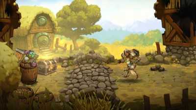 четвертый скриншот из SteamWorld Quest: Hand of Gilgamech