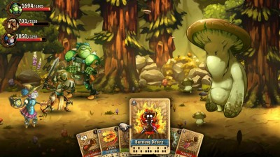 третий скриншот из SteamWorld Quest: Hand of Gilgamech