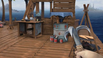 третий скриншот из Ocean Nomad: Survival on Raft