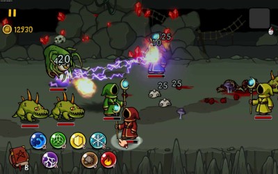 второй скриншот из Magicka: Wizards of the Square Tablet