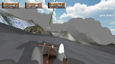 третий скриншот из Extreme Luging 3D