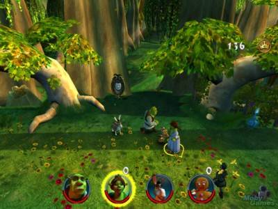 третий скриншот из Shrek 2: Team Action