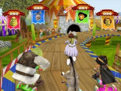 первый скриншот из Shrek's Carnival Сraze