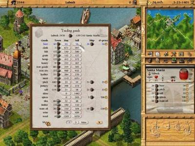 четвертый скриншот из Patrician 2: Quest for Power
