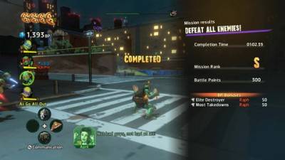 второй скриншот из Teenage Mutant Ninja Turtles: Mutants in Manhattan