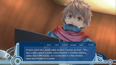 четвертый скриншот из WORLD END ECONOMiCA episode.01
