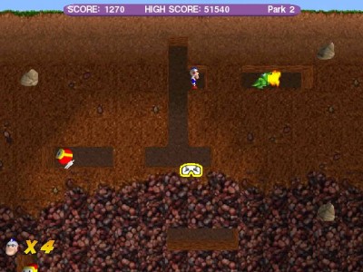 третий скриншот из Dig Dug Deeper