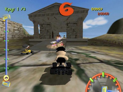 четвертый скриншот из Toon Quad