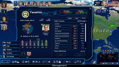 третий скриншот из Power and Revolution: Geopolitical Simulator 4 - 2019 Editon