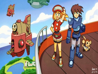 второй скриншот из Mega Man Legends