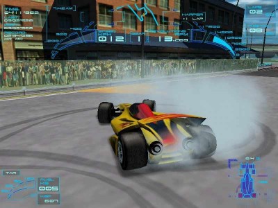 второй скриншот из Speed Challenge: Jacques Villeneuve's Racing Vision