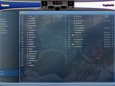 первый скриншот из NHL Eastside Hockey Manager 2007