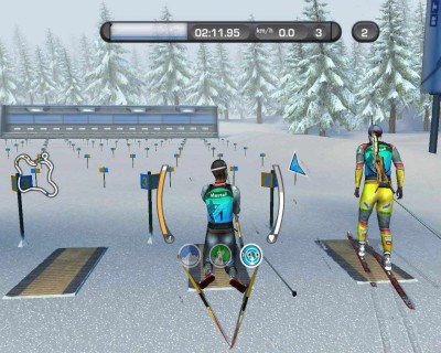 третий скриншот из RTL Biathlon 2007