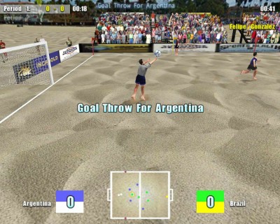 второй скриншот из Beach Soccer