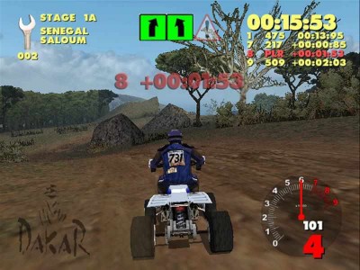 второй скриншот из Paris-Dakar Rally