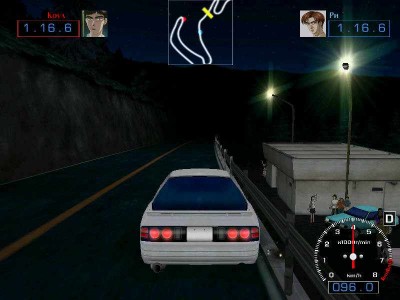 четвертый скриншот из Initial D: Mountain Vengeance