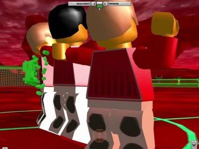 третий скриншот из LEGO Footballmania (LEGO Soccer Mania) + LEGO Island Xtreme Stunts