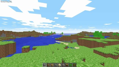 второй скриншот из MineCraft Classic