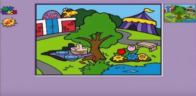 первый скриншот из Playschool Puzzles. Игра для детей от 3 лет