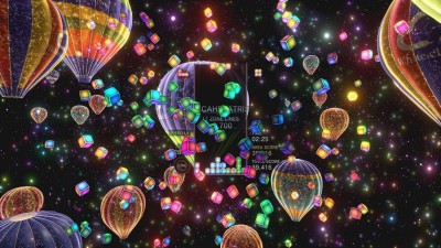 четвертый скриншот из Tetris Effect