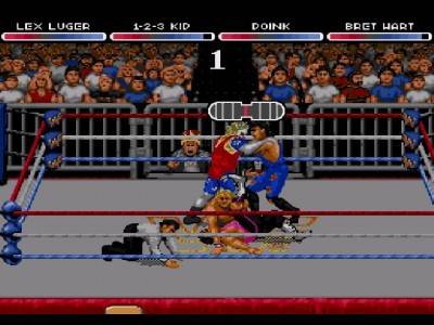 первый скриншот из WWF RAW
