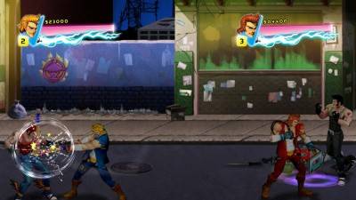 третий скриншот из Double Dragon Neon
