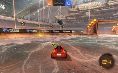 второй скриншот из Rocket League