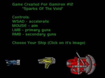 второй скриншот из Sparks Of The Void + Source Code