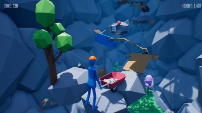 второй скриншот из Climb With Wheelbarrow
