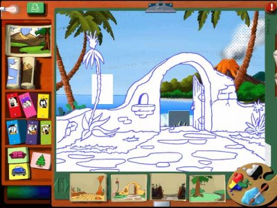 первый скриншот из Disney's Magic Artist Studio