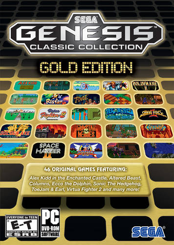 Sega Mega Drive Classic Collection Gold Edition