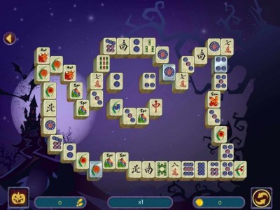 второй скриншот из Halloween Night 2: Mahjong