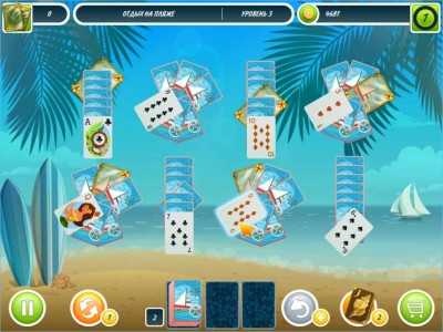 четвертый скриншот из Solitaire: Beach Season