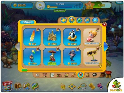 четвертый скриншот из Fishdom 3: Collector's Edition