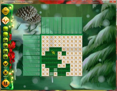 четвертый скриншот из Santas Toy: Factory Nonograms