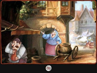второй скриншот из Сказки братьев Гримм. Симсала Гримм: Король-Лягуш