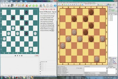 первый скриншот из Aurora Borealis Draughts Demo
