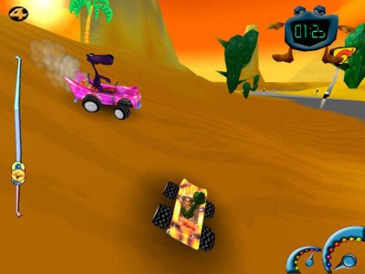 четвертый скриншот из Pet Racer / Кряки и Плюхи вступают в гонку
