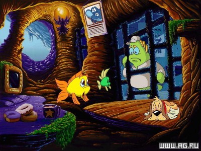 четвертый скриншот из Freddi Fish and Putt-Putt / Рыбка Фредди. Автомобильчи