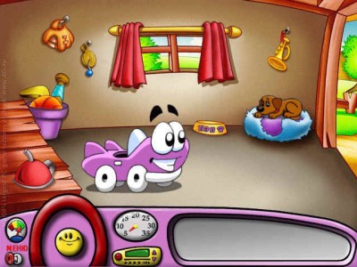 второй скриншот из Freddi Fish and Putt-Putt / Рыбка Фредди. Автомобильчи