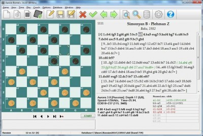 второй скриншот из Aurora Borealis Draughts Demo