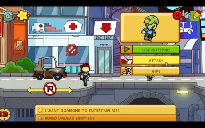 четвертый скриншот из Scribblenauts Unlimited