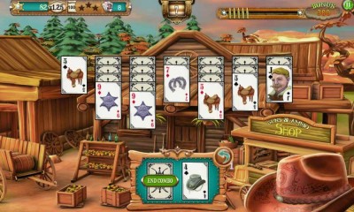 четвертый скриншот из Solitaire Chronicles Wild Guns