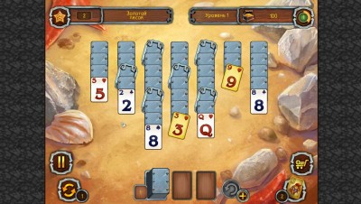 четвертый скриншот из Pirate's Solitaire 2