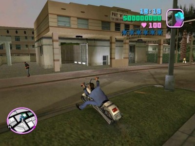 второй скриншот из Grand Theft Auto Vice City Japanese Edition