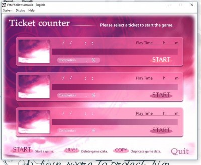 первый скриншот из Fate Hollow Ataraxia