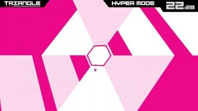 первый скриншот из Super Hexagon