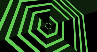третий скриншот из Super Hexagon