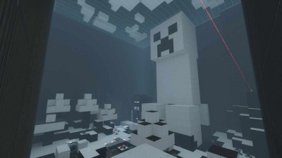 четвертый скриншот из Minecraft in Portal 2